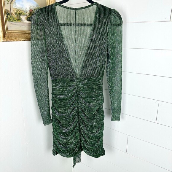 Hello Molly Dance Show Dress Emerald Green Mini Bodycon ASO NWT Size XS - Picture 11 of 16